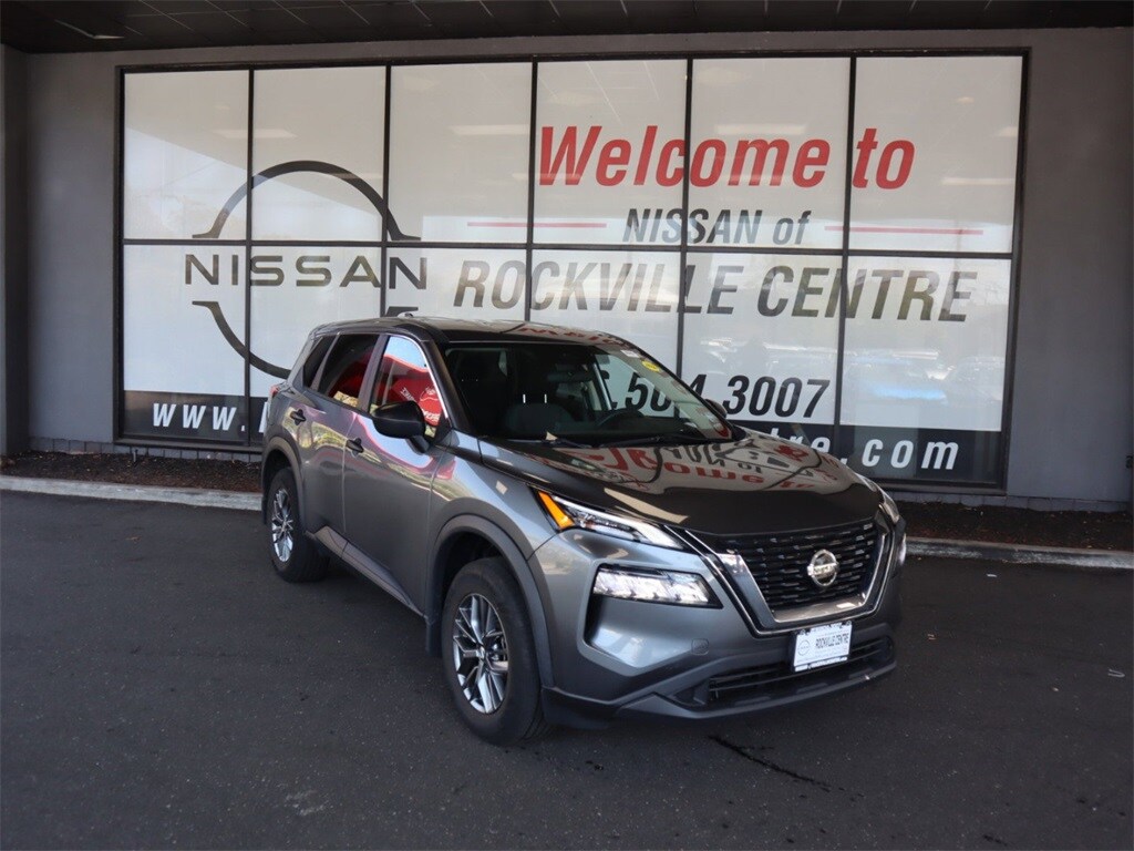 Certified 2021 Nissan Rogue S with VIN 5N1AT3AB8MC777099 for sale in Rockville Centre, NY