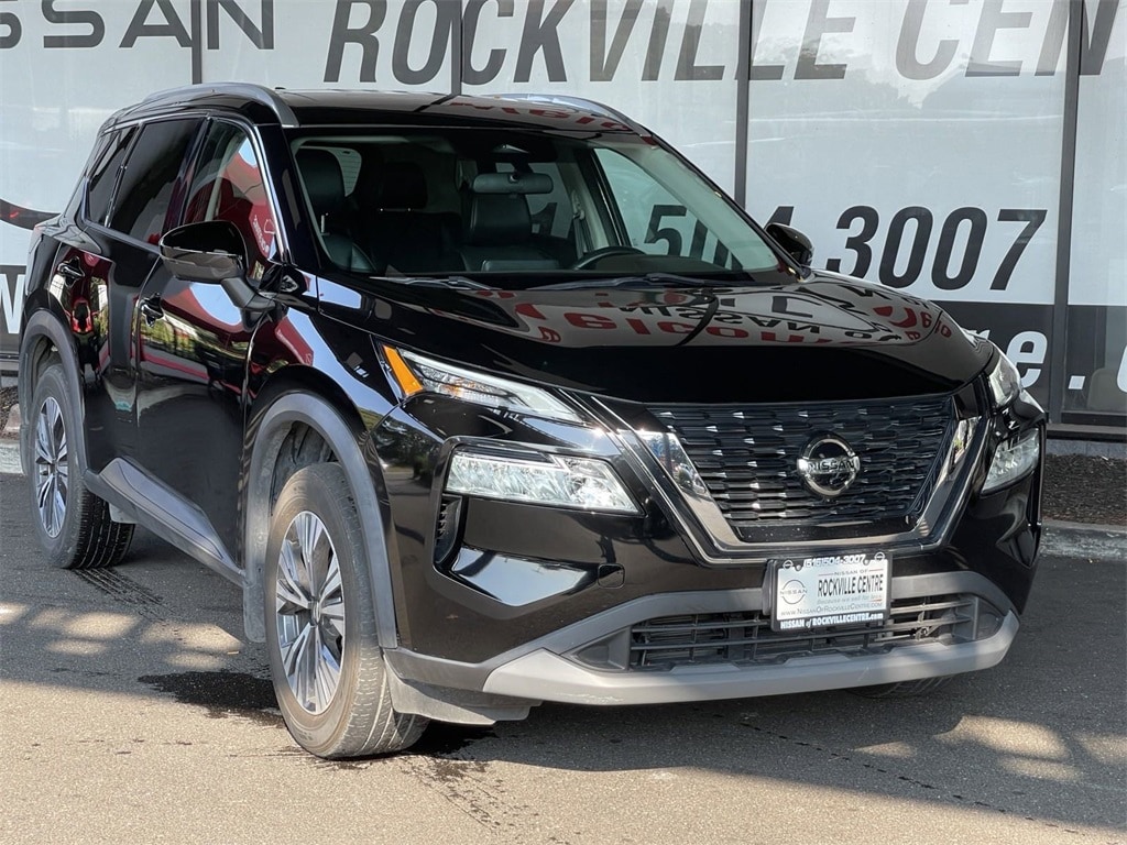 Certified 2021 Nissan Rogue SV with VIN 5N1AT3BB8MC772984 for sale in Rockville Centre, NY