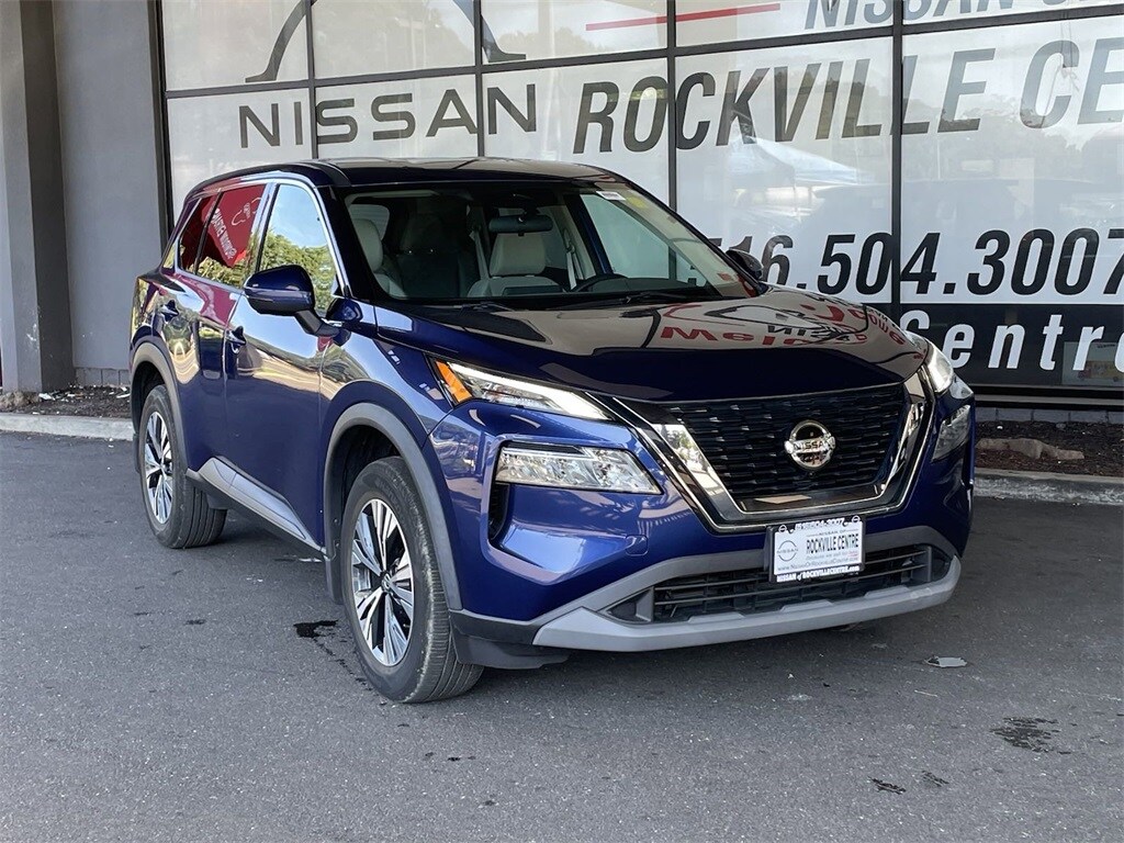 Certified 2021 Nissan Rogue SV with VIN 5N1AT3BBXMC803877 for sale in Rockville Centre, NY