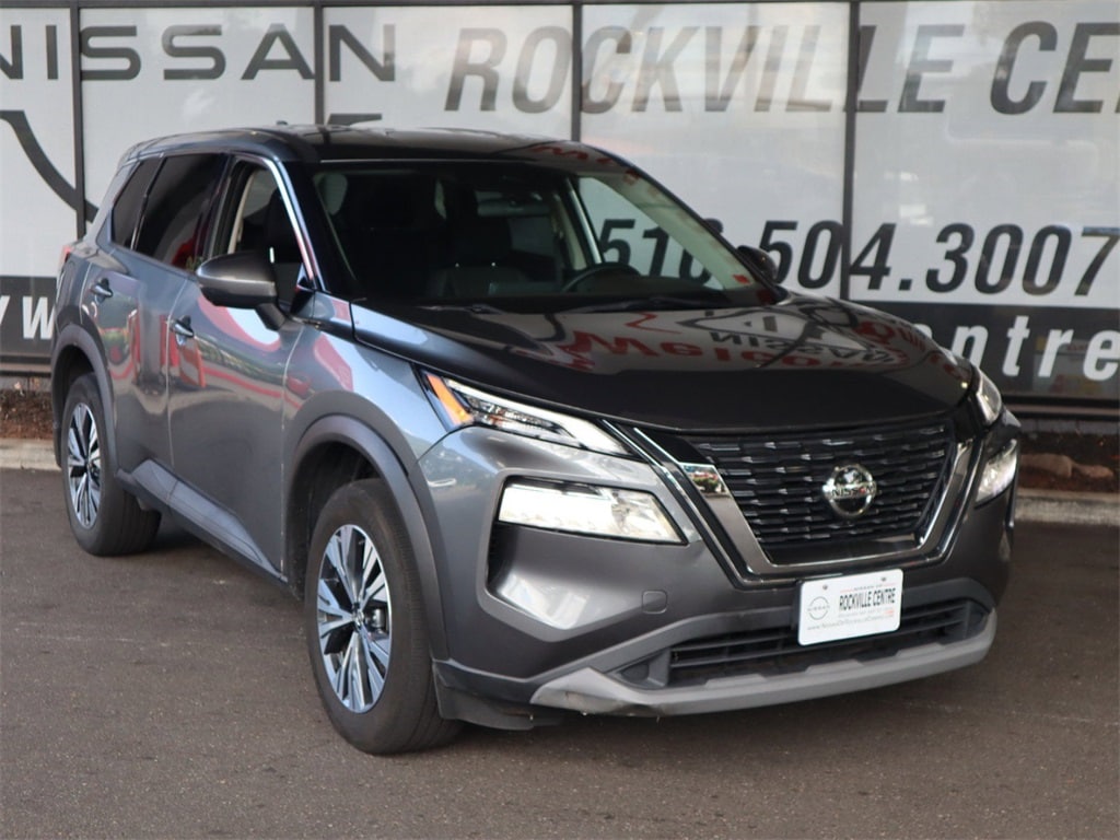 Certified 2021 Nissan Rogue SV with VIN 5N1AT3BB3MC700123 for sale in Rockville Centre, NY