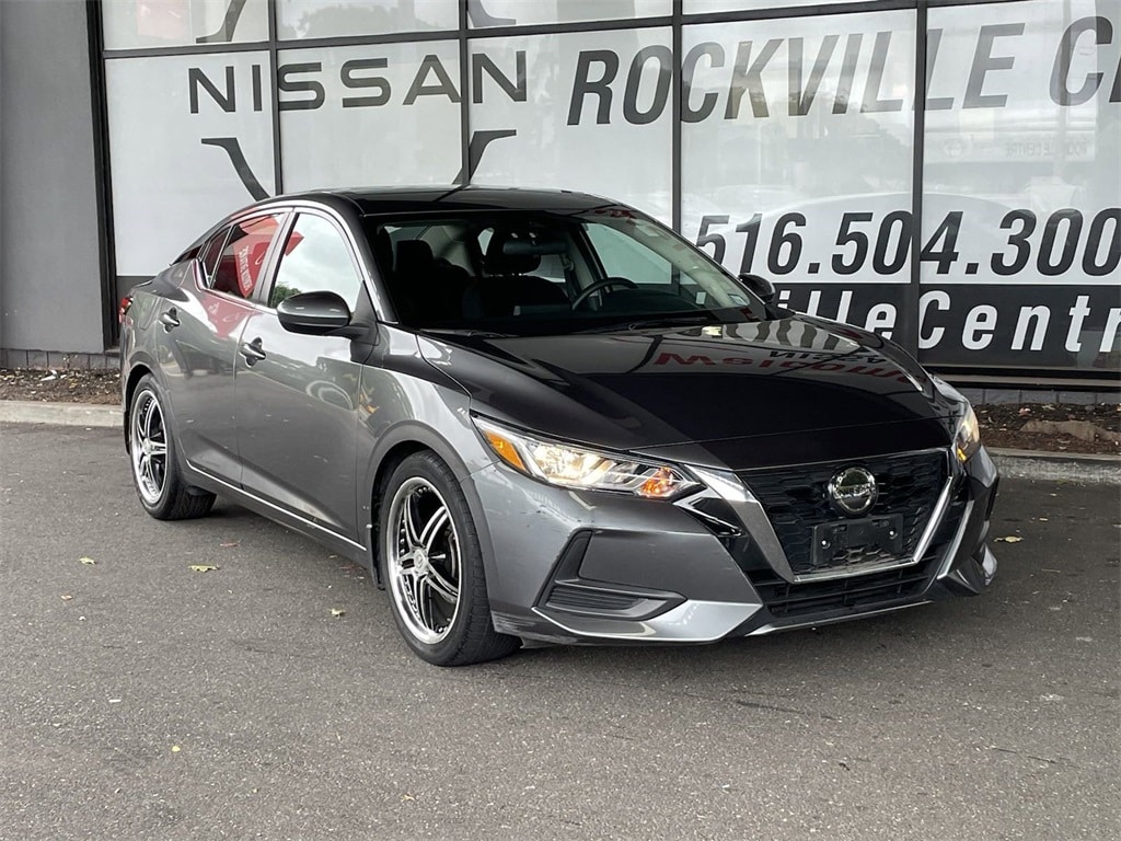 Certified 2021 Nissan Sentra S with VIN 3N1AB8BV2MY274806 for sale in Rockville Centre, NY