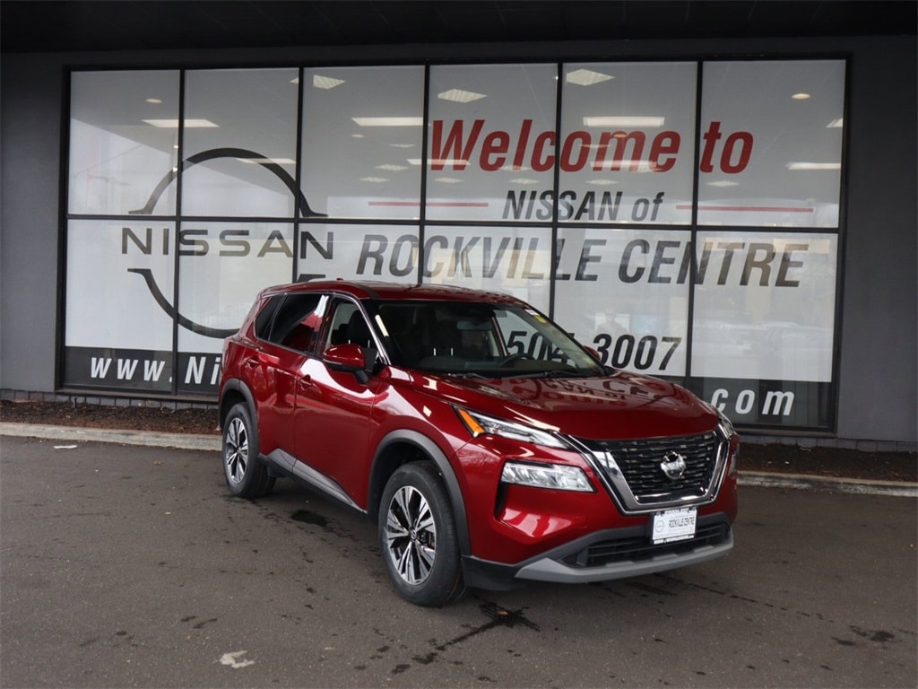 Certified 2021 Nissan Rogue SV with VIN JN8AT3BB3MW208053 for sale in Rockville Centre, NY