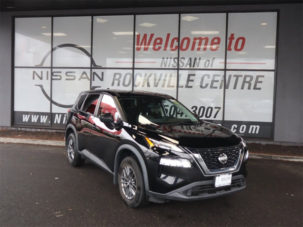 Certified 2021 Nissan Rogue S with VIN 5N1AT3AB1MC711039 for sale in Rockville Centre, NY