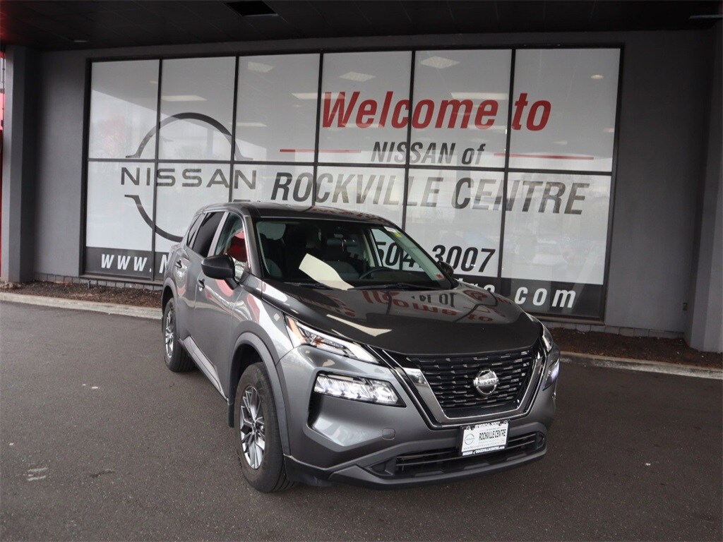 Certified 2021 Nissan Rogue S with VIN 5N1AT3AB0MC748907 for sale in Rockville Centre, NY