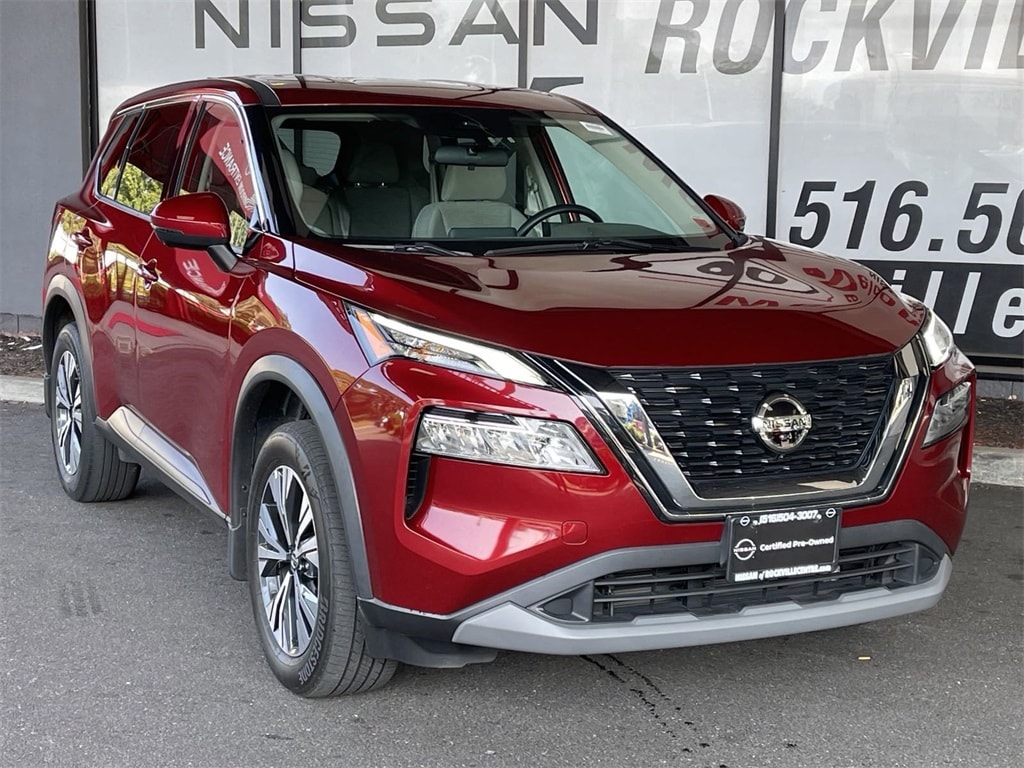 Certified 2021 Nissan Rogue SV with VIN 5N1AT3BB9MC807287 for sale in Rockville Centre, NY