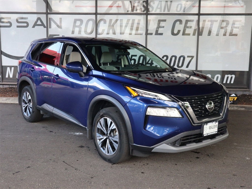 Certified 2021 Nissan Rogue SV with VIN 5N1AT3BB2MC835674 for sale in Rockville Centre, NY