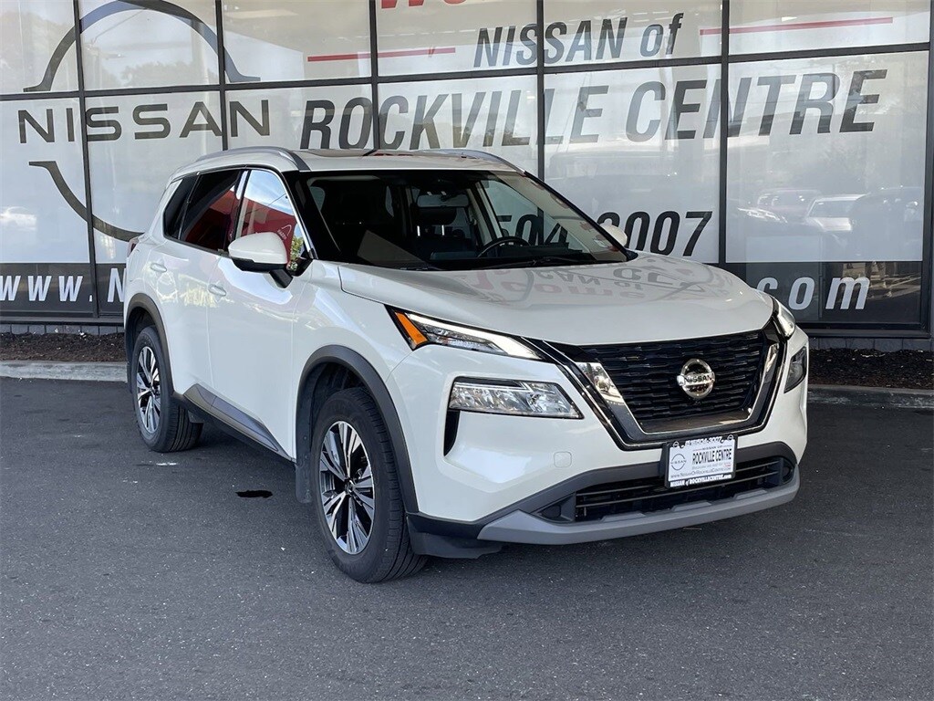 Certified 2021 Nissan Rogue SV with VIN JN8AT3BB4MW233236 for sale in Rockville Centre, NY