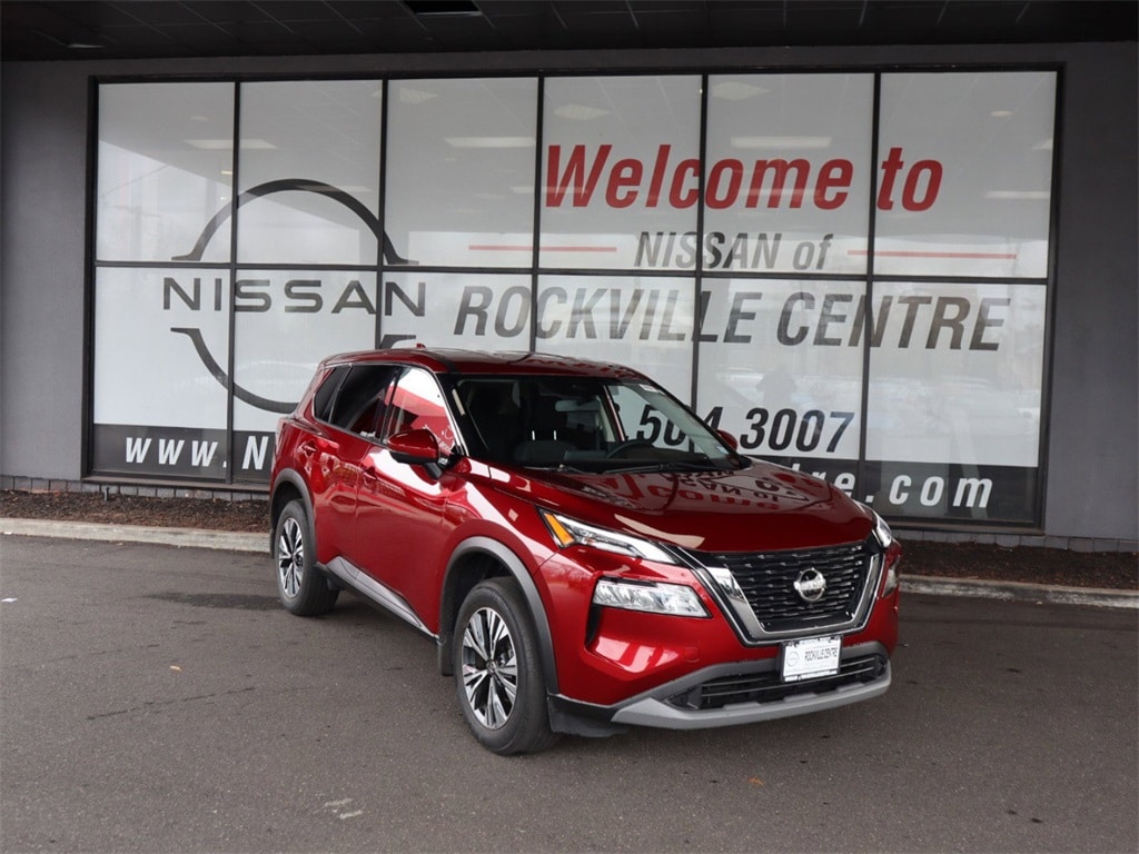 Certified 2021 Nissan Rogue SV with VIN JN8AT3BB6MW218317 for sale in Rockville Centre, NY