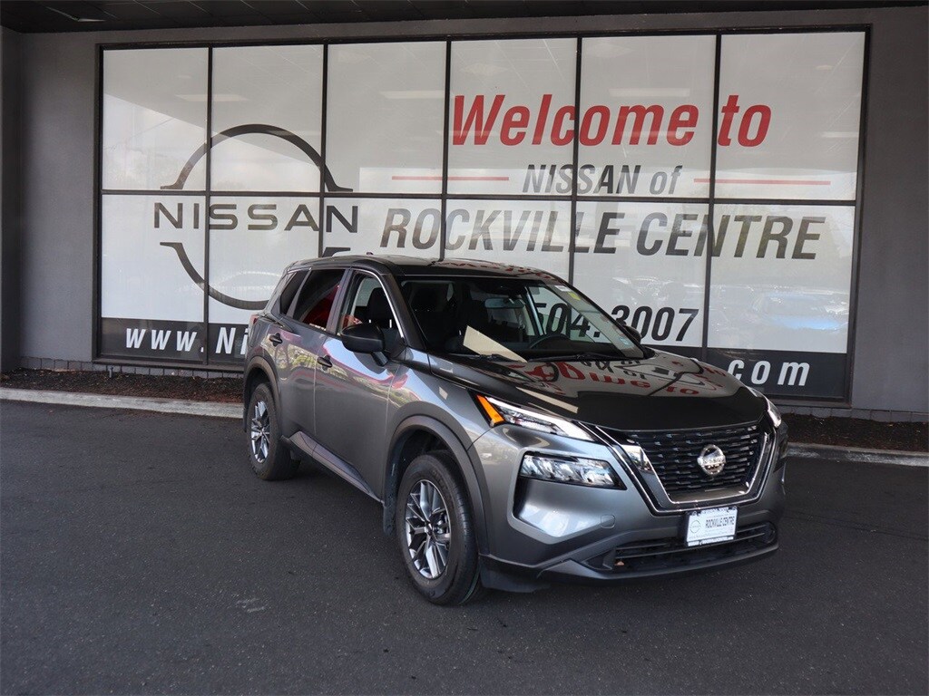 Certified 2021 Nissan Rogue S with VIN JN8AT3AB8MW223360 for sale in Rockville Centre, NY