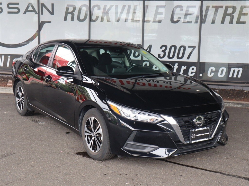 Certified 2023 Nissan Sentra SV with VIN 3N1AB8CV8PY224916 for sale in Rockville Centre, NY