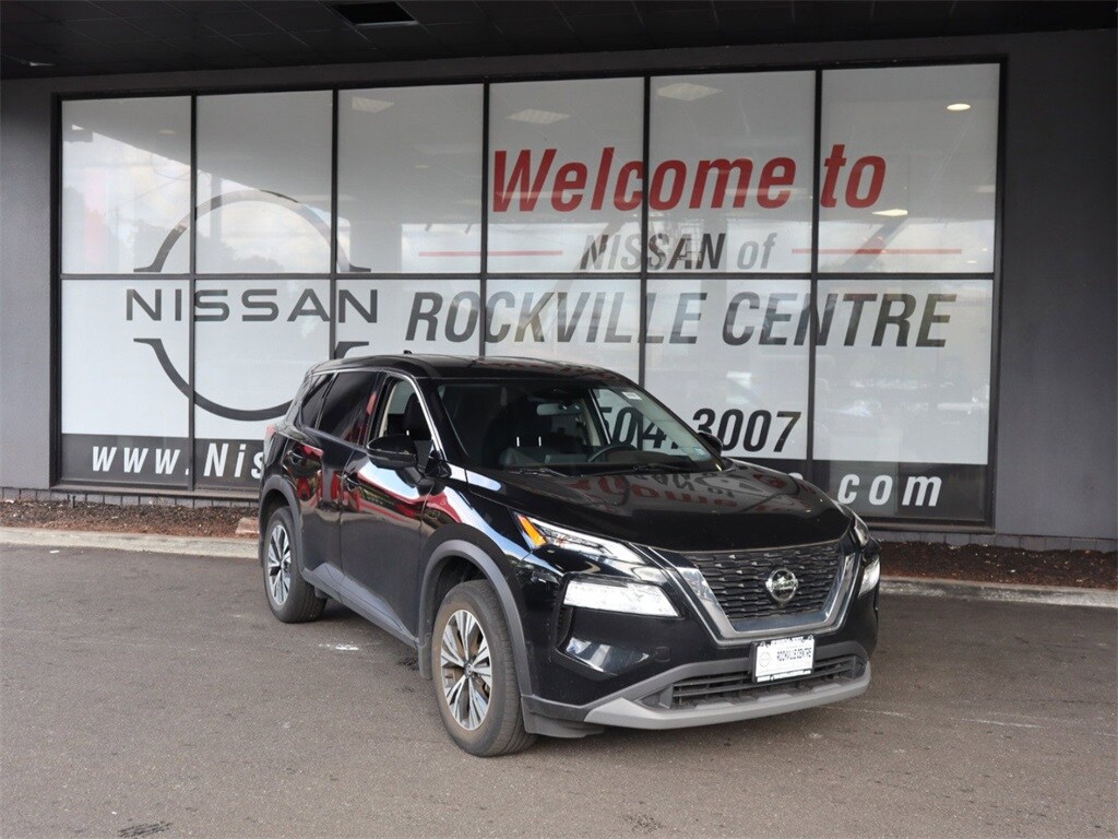 Certified 2021 Nissan Rogue SV with VIN JN8AT3BB3MW219604 for sale in Rockville Centre, NY