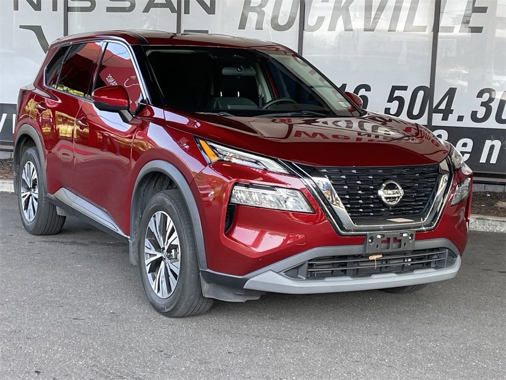 Certified 2021 Nissan Rogue SV with VIN 5N1AT3BB1MC802360 for sale in Rockville Centre, NY