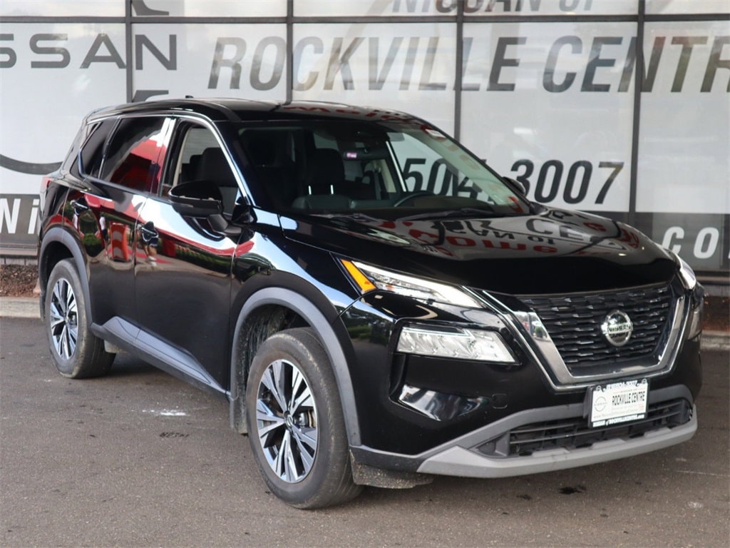 Certified 2021 Nissan Rogue SV with VIN 5N1AT3BB1MC796396 for sale in Rockville Centre, NY