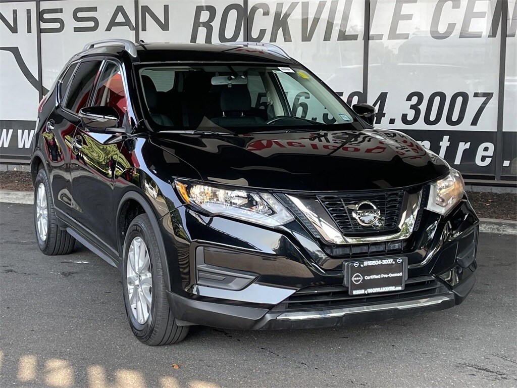 Certified 2017 Nissan Rogue SV with VIN KNMAT2MV0HP594282 for sale in Rockville Centre, NY