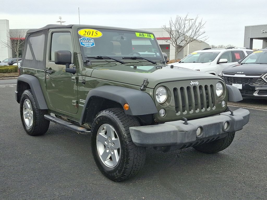 Used 2015 Jeep Wrangler Sport 4x4 SUV