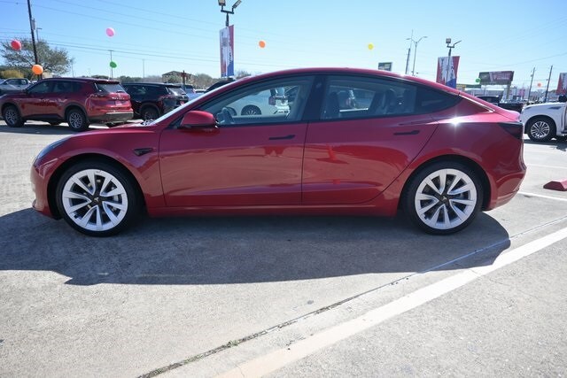 Used 2023 Tesla Model 3 Base with VIN 5YJ3E1EAXPF448716 for sale in Victoria, TX
