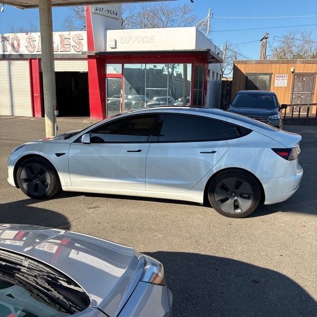 Used 2023 Tesla Model 3 Base with VIN 5YJ3E1EA2PF487056 for sale in Victoria, TX