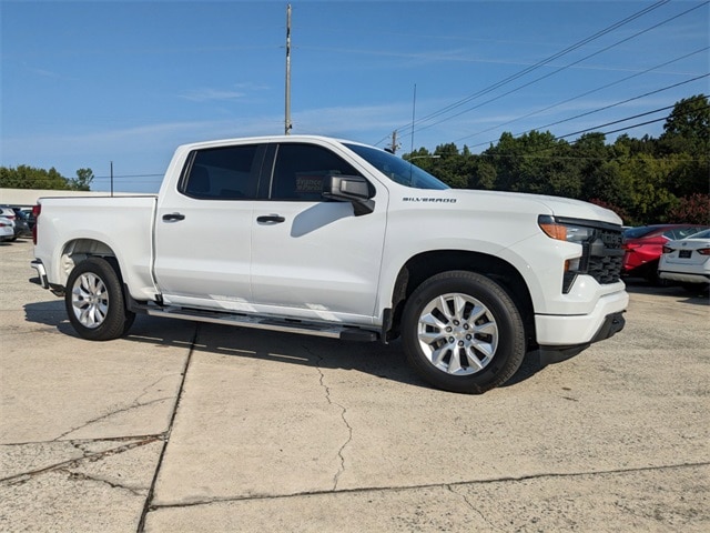 Used 2024 Chevrolet Silverado 1500 Custom with VIN 1GCPABEK8RZ197316 for sale in Vidalia, GA