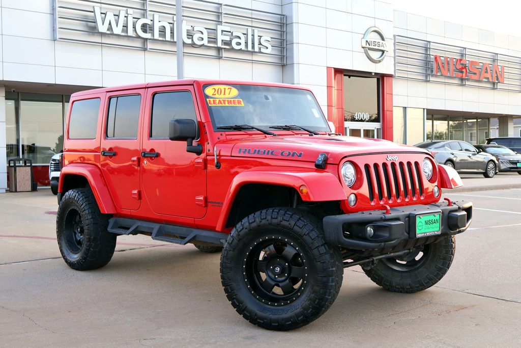 Used 2017 Jeep Wrangler JK Unlimited Rubicon 4x4