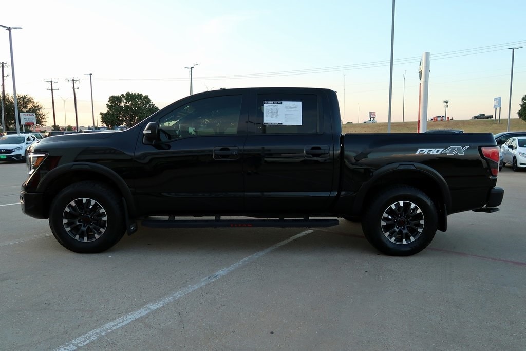 Certified 2023 Nissan Titan PRO-4X with VIN 1N6AA1ED3PN101241 for sale in Wichita Falls, TX