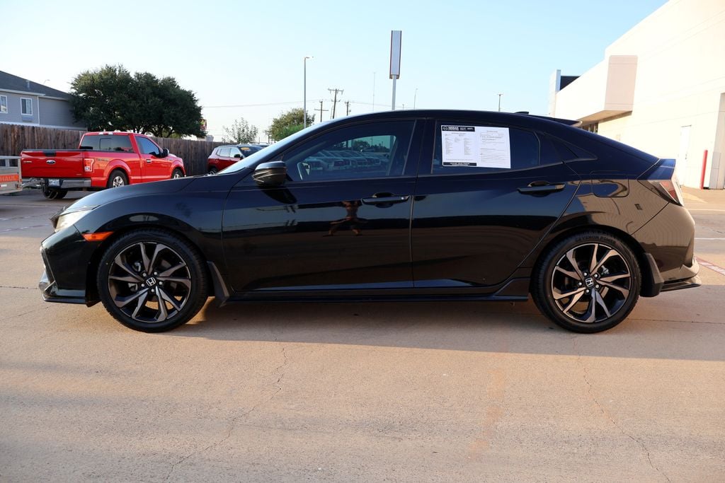 Used 2018 Honda Civic Hatchback Sport with VIN SHHFK7H45JU230302 for sale in Wichita Falls, TX