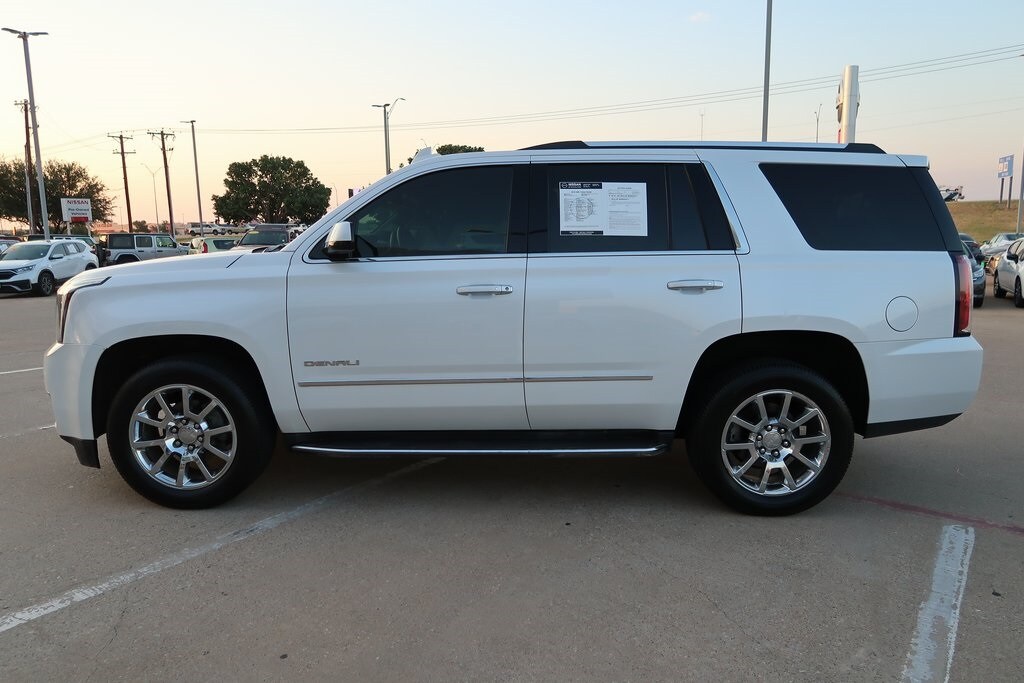 Used 2018 GMC Yukon Denali with VIN 1GKS1CKJ5JR222385 for sale in Wichita Falls, TX