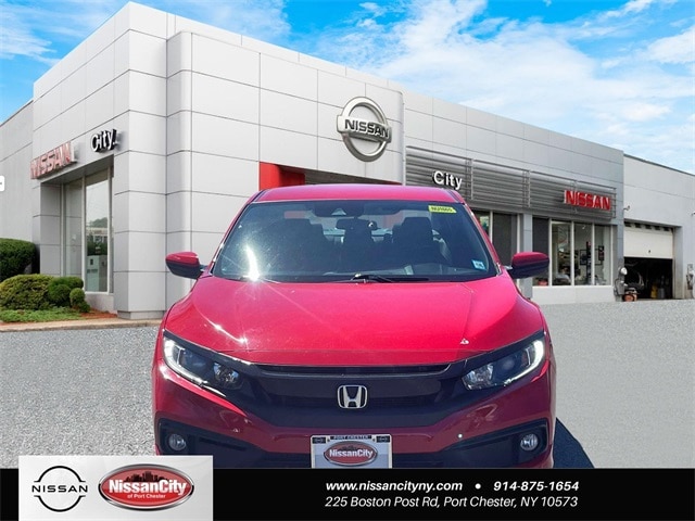 Used 2021 Honda Civic Sport with VIN 2HGFC2F81MH547629 for sale in Port Chester, NY