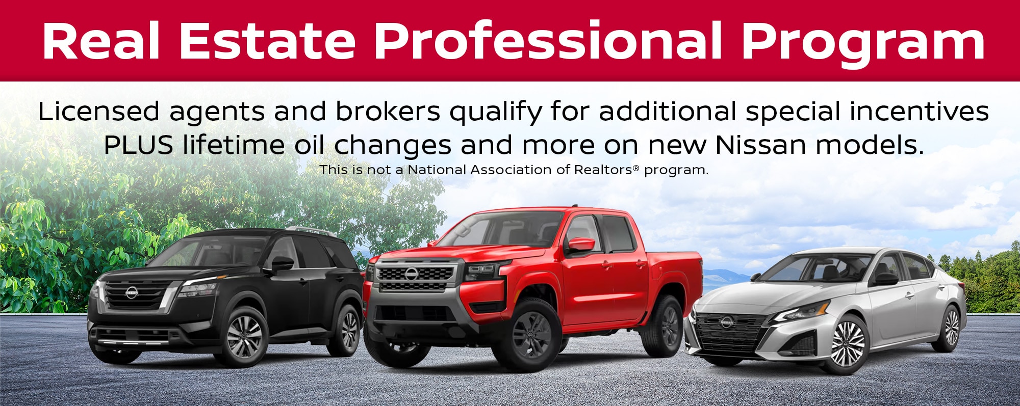 Nissan Realtor Program in Raleigh, NC