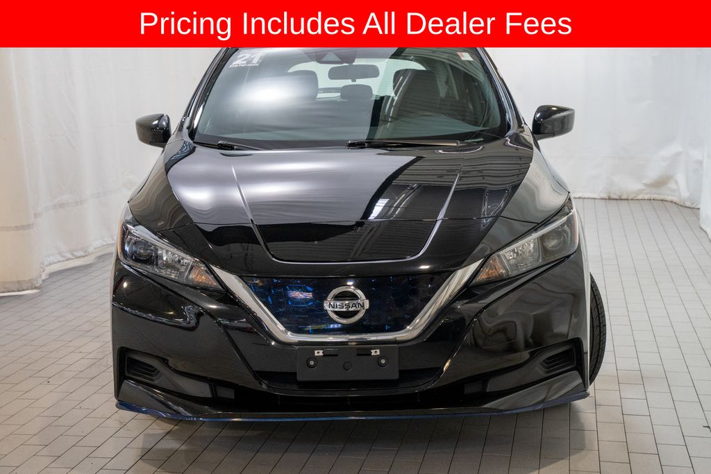 Used 2021 Nissan Leaf S Plus with VIN 1N4BZ1BV4MC556013 for sale in Raleigh, NC