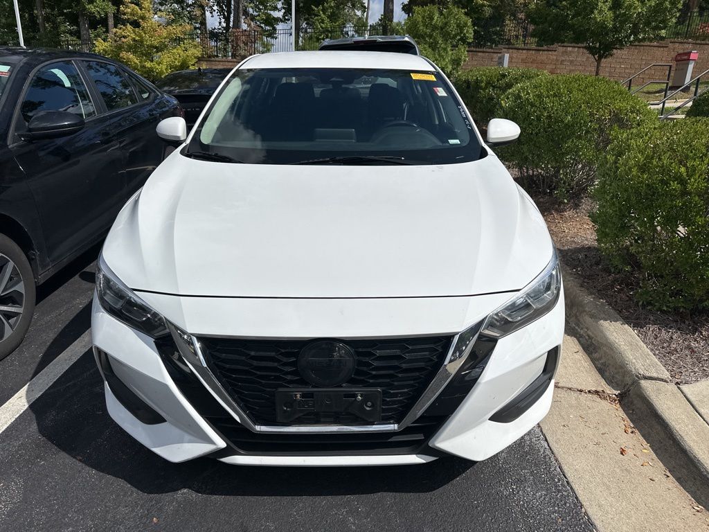 Certified 2022 Nissan Sentra SV with VIN 3N1AB8CV5NY258423 for sale in Raleigh, NC