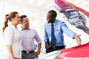 Friendly Range Rover Sales Team in Parsippany