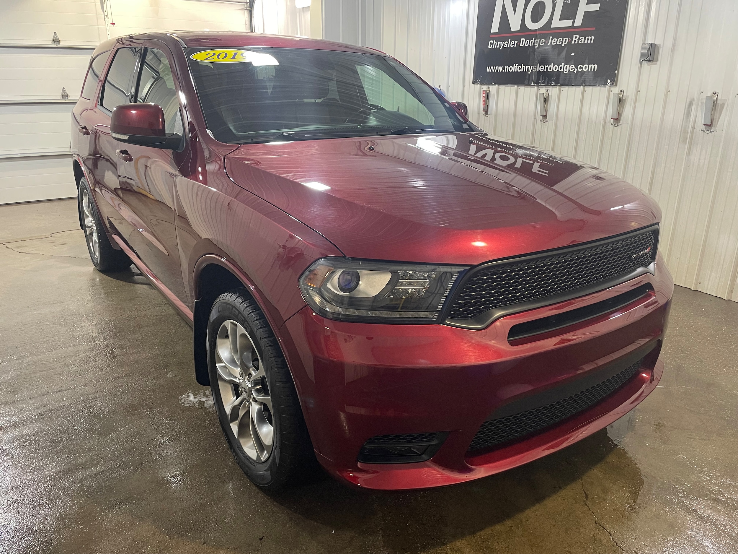 Used 2019 Dodge Durango GT Plus with VIN 1C4RDJDG3KC770476 for sale in Fairmount City, PA