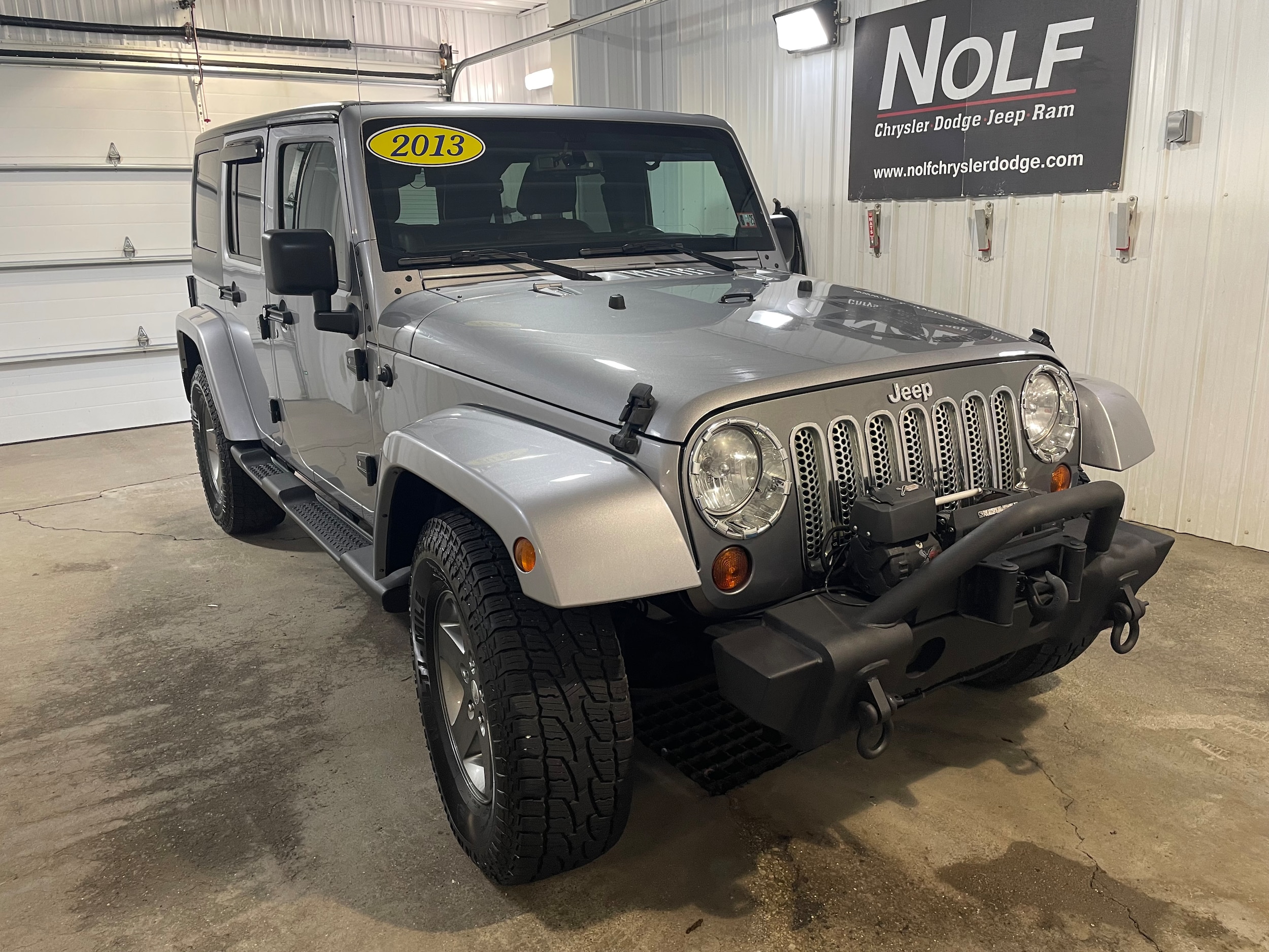 Used 2013 Jeep Wrangler Unlimited Sport with VIN 1C4BJWDG8DL564659 for sale in Fairmount City, PA