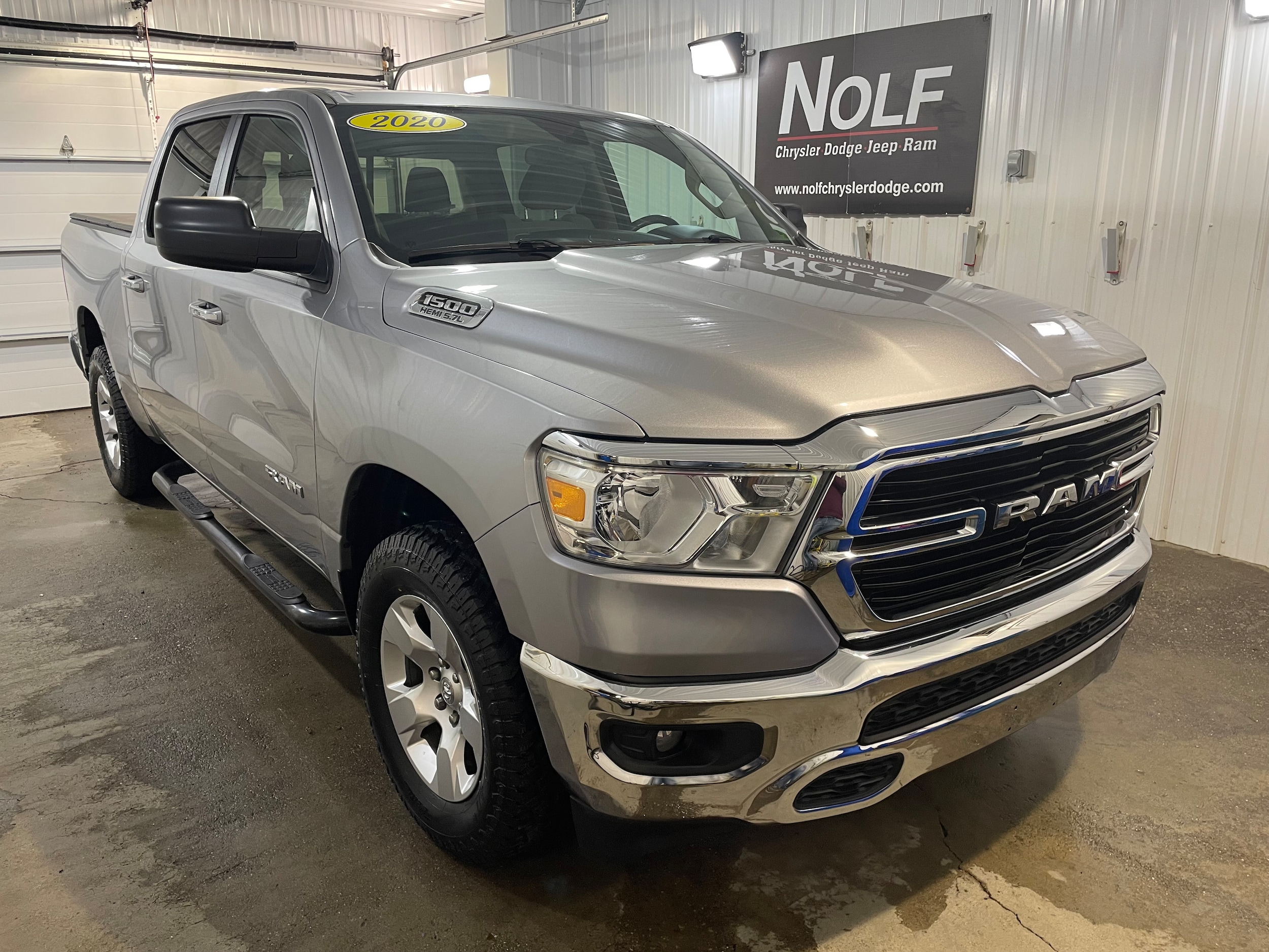 Used 2020 RAM Ram 1500 Pickup Big Horn/Lone Star with VIN 1C6SRFFT4LN172307 for sale in Fairmount City, PA