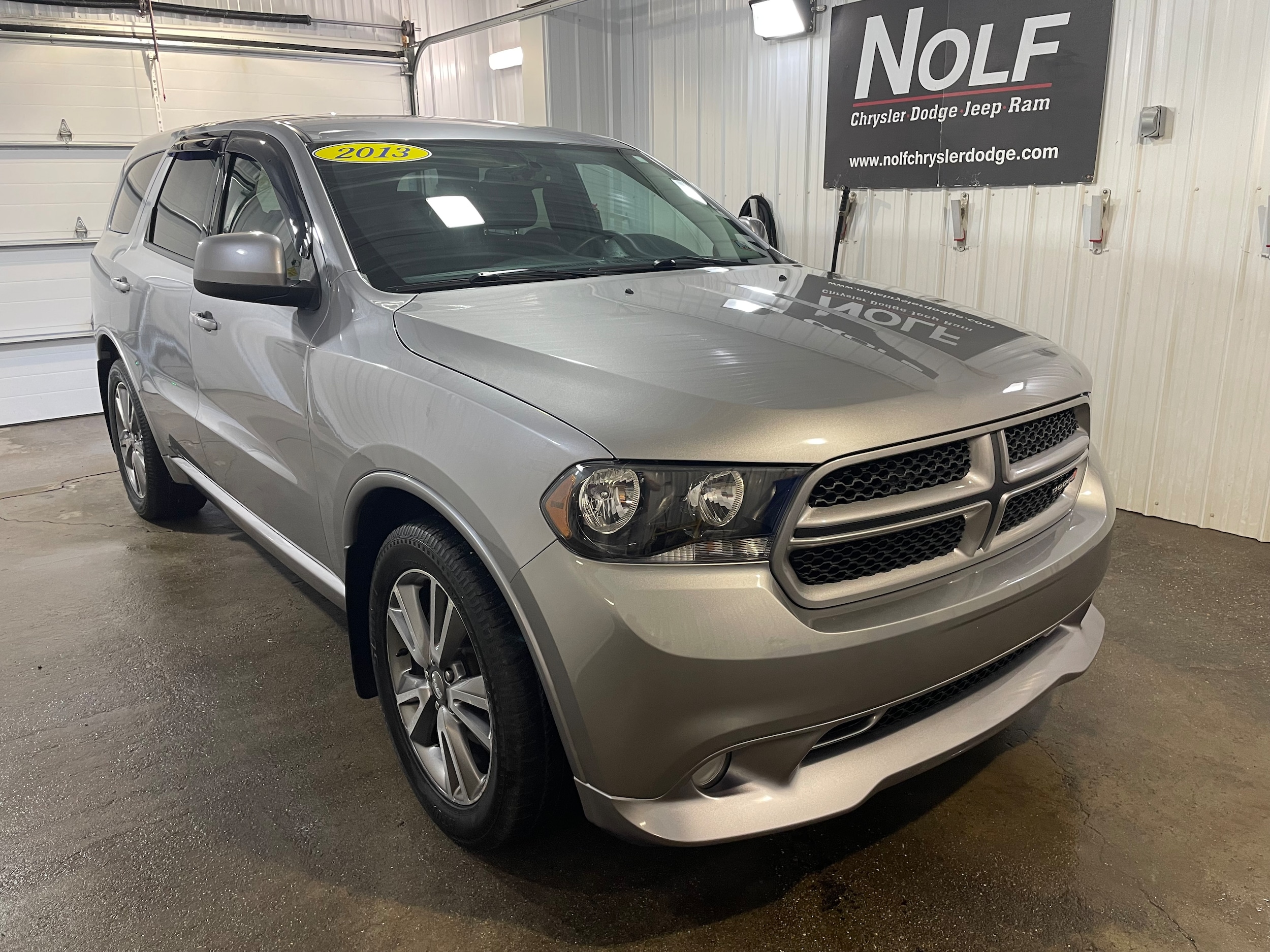 Used 2013 Dodge Durango SXT with VIN 1C4RDJAG6DC697403 for sale in Fairmount City, PA