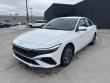 New 2025 Hyundai Elantra Hybrid Blue Sedan