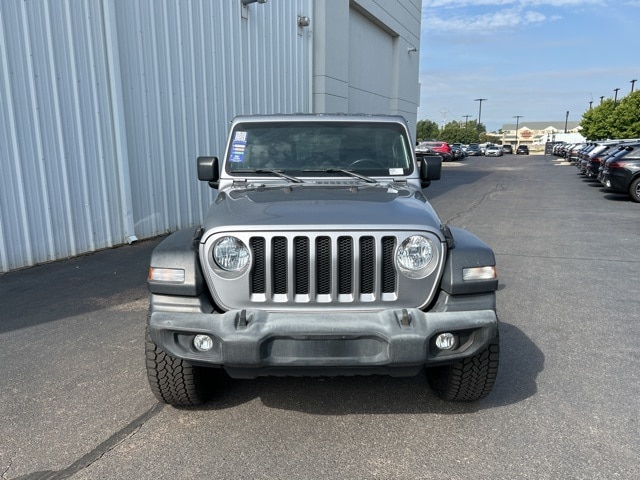 Used 2020 Jeep Wrangler Unlimited Sport S with VIN 1C4HJXDN1LW136928 for sale in Norman, OK