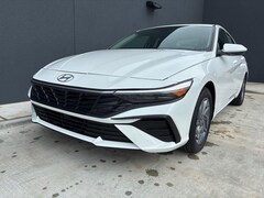 2026 Hyundai Elantra Hybrid Blue Sedan