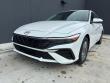 New 2026 Hyundai Elantra Hybrid Blue Sedan