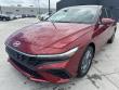 New 2025 Hyundai Elantra Hybrid Blue Sedan