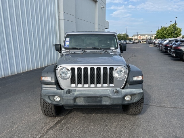 Used 2020 Jeep Wrangler Unlimited Sport S with VIN 1C4HJXDN4LW136924 for sale in Norman, OK