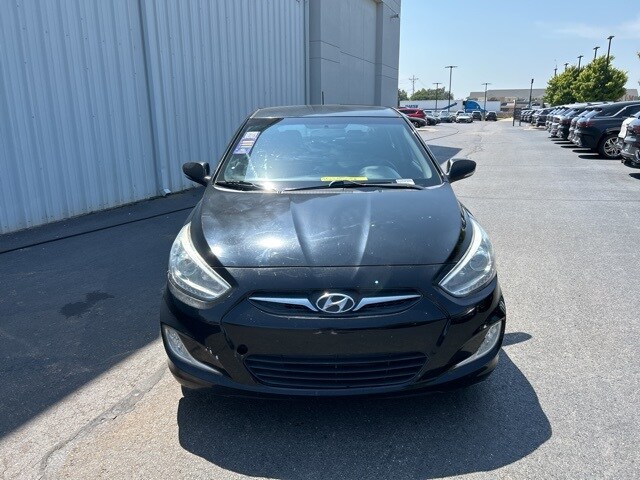 Used 2014 Hyundai Accent SE with VIN KMHCU5AEXEU144918 for sale in Norman, OK