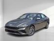 New 2025 Hyundai Elantra Hybrid Blue Sedan