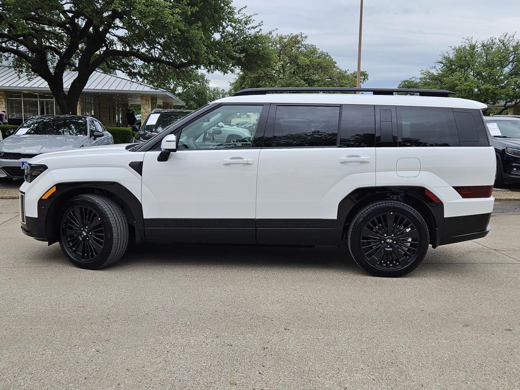 Certified 2025 Hyundai Santa Fe Calligraphy with VIN 5NMP54G13SH043899 for sale in Irving, TX