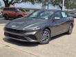 New 2025 Hyundai Elantra Hybrid Blue Sedan