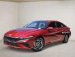 New 2025 Hyundai Elantra Hybrid Blue Sedan