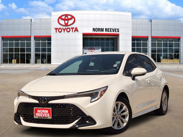 2025 Toyota Corolla Hatchback Hatchback 