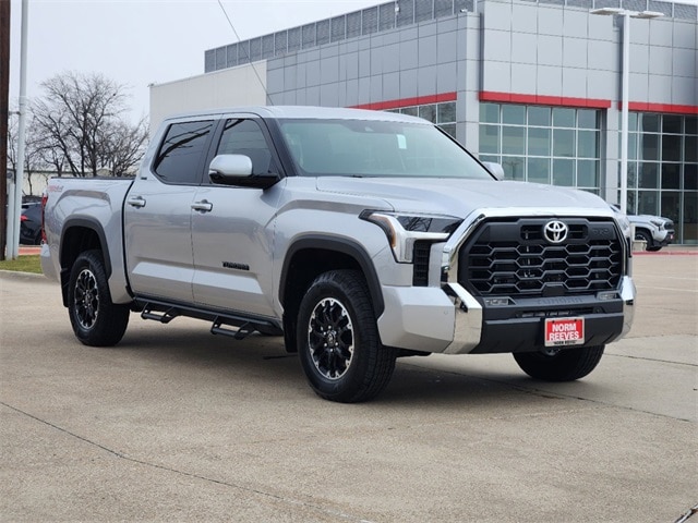 Certified 2025 Toyota Tundra SR5 with VIN 5TFLA5DB2SX264382 for sale in Dallas, TX