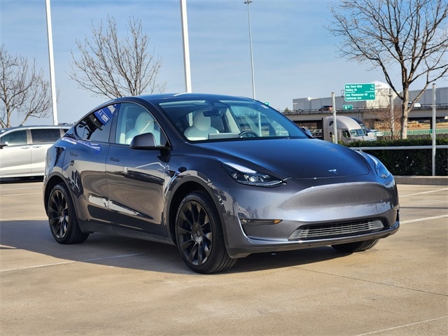 Used 2023 Tesla Model Y Long Range with VIN 7SAYGDEE2PA175811 for sale in Dallas, TX