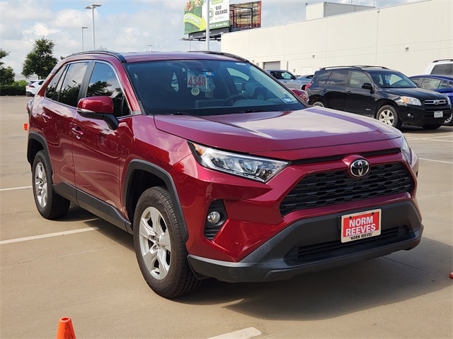 Certified 2021 Toyota RAV4 XLE with VIN 2T3W1RFV3MW155948 for sale in Northfield, Minnesota